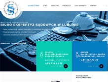 Tablet Screenshot of ekspertyzy.net.pl